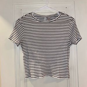 H&M ribbed crop top